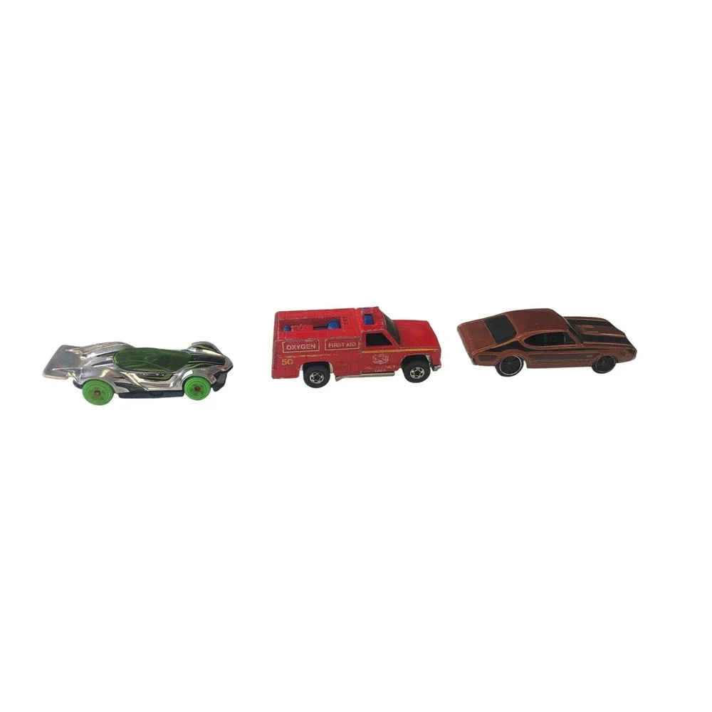Hot Wheels collection three